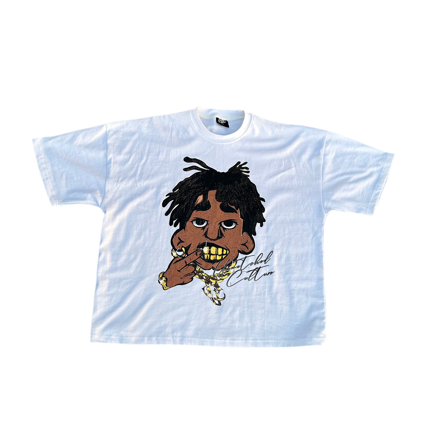 White UC Swaggy Tee (Oversize)