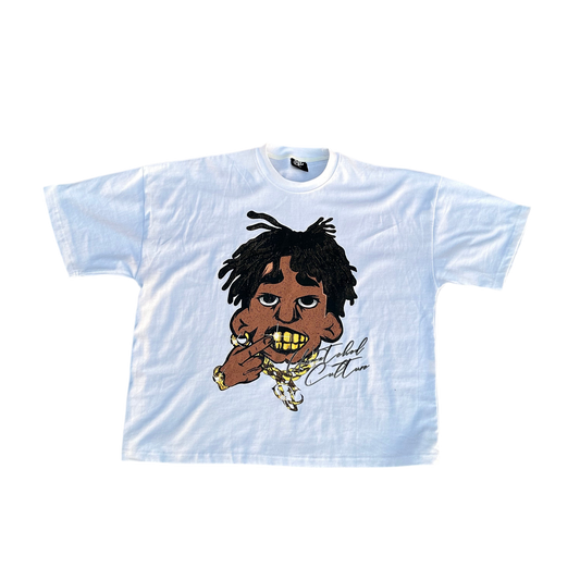 White UC Swaggy Tee (Oversize)