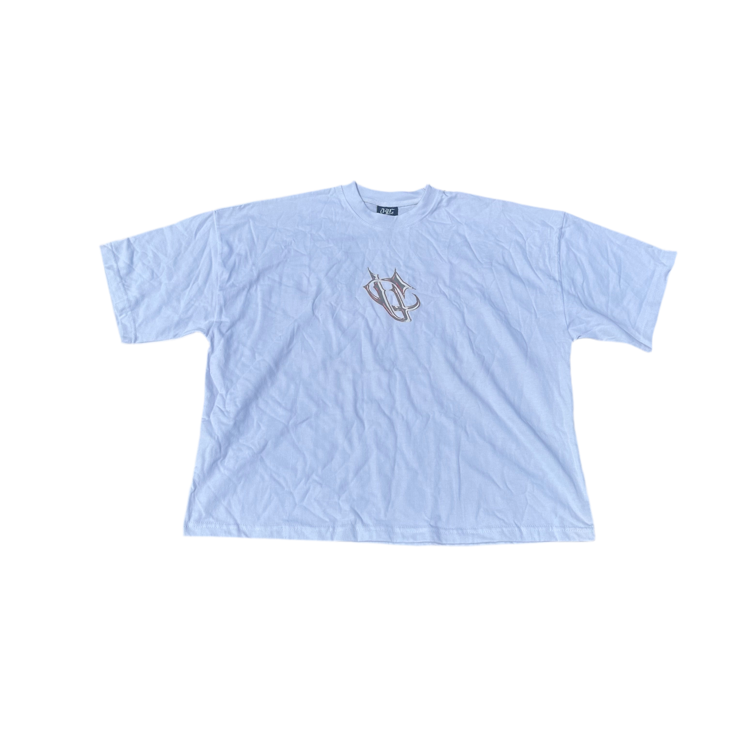 UC Double White Chrome Tee (Oversize)