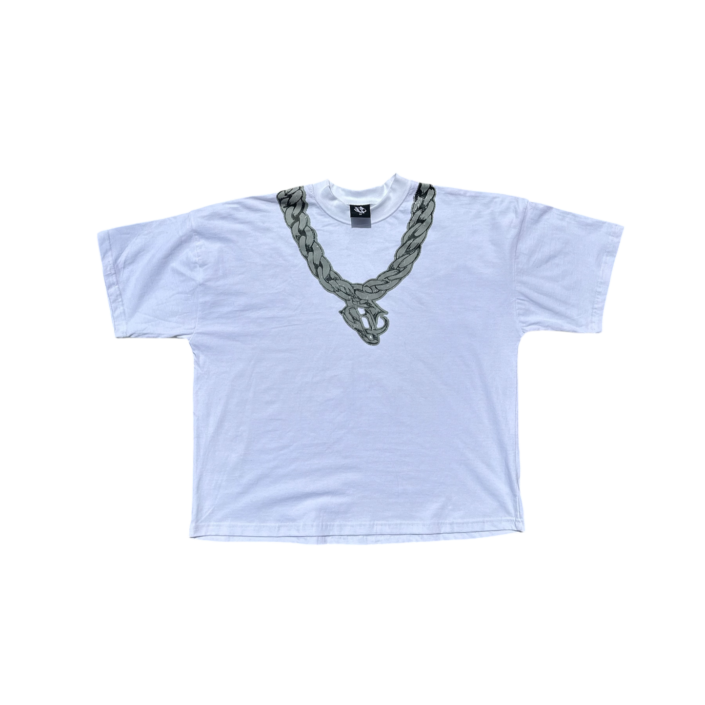 White Iced Out Silver