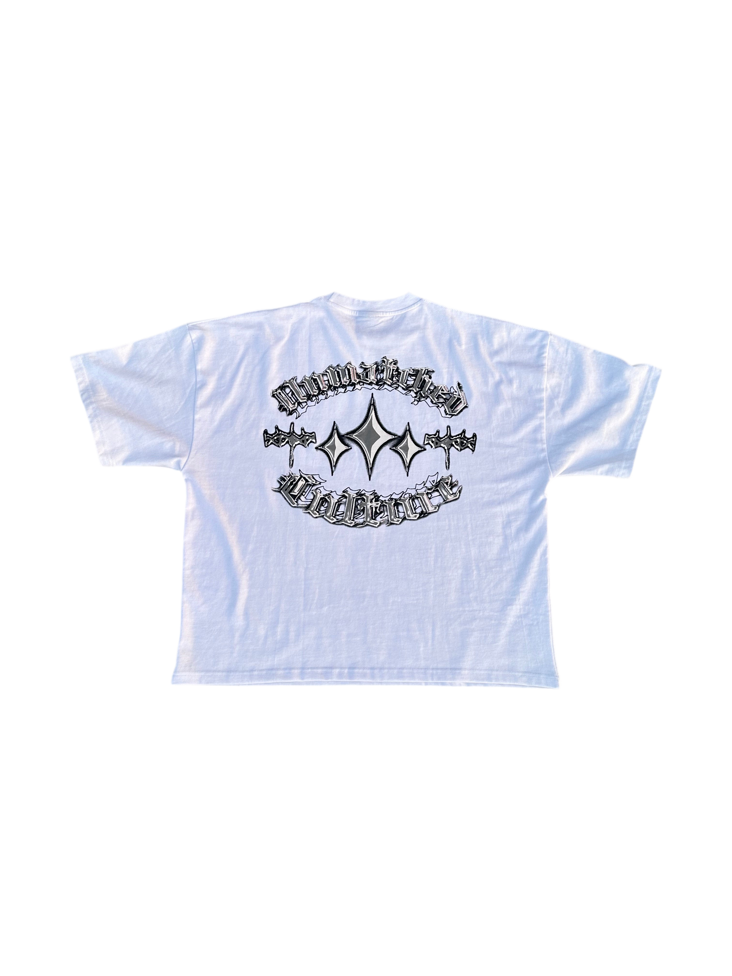 White UC Chrome Tee (Oversize)