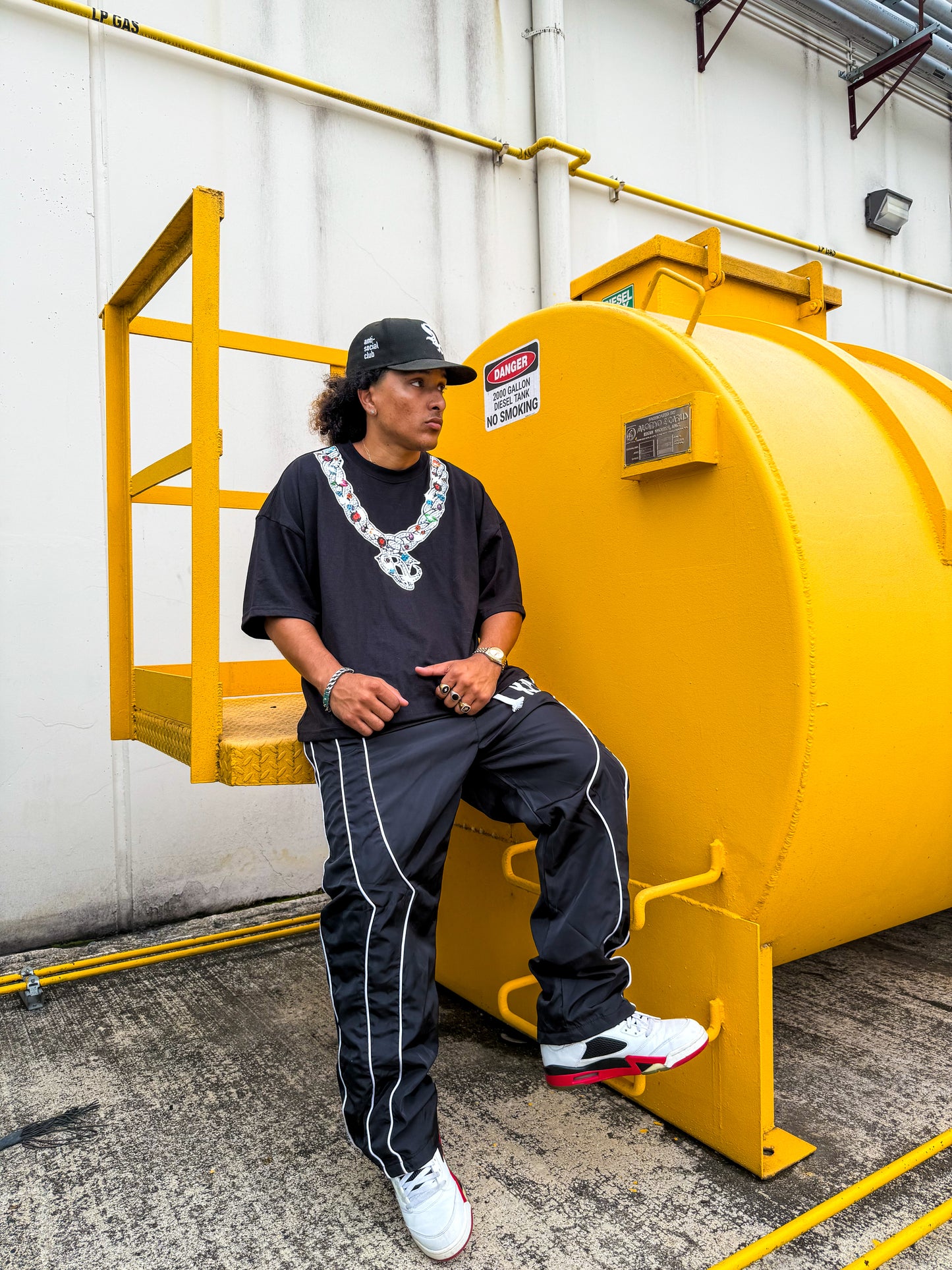 Iced Out Silver Tee (GEMS)