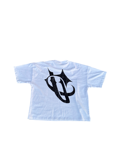 White UC Swaggy Tee (Oversize)