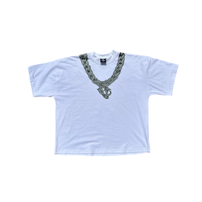 White Iced Out Silver