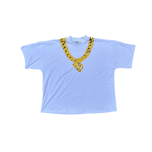 White Iced Out Gold
